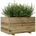 vidaXL Jardinière 90x60x49 5 cm bois de pin imprégné