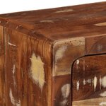 VidaXL Meuble TV mural 100x32x25 cm bois massif de récupération