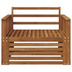 vidaXL 2 Pièce Canapé d’extérieur Naturel