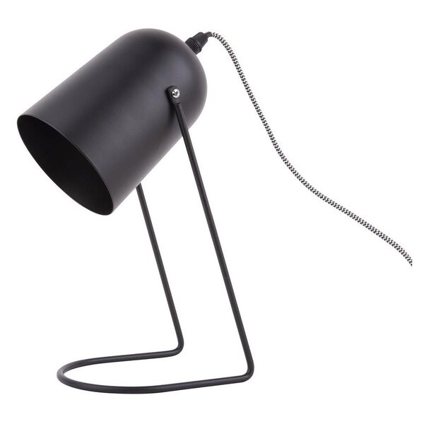 Lampe à poser en métal enchanté noir