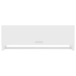 vidaXL Garde-robe blanc 100x32 5x35 cm bois d'ingénierie