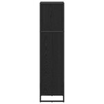 vidaXL Bibliothèque Chêne noir 80 x 30 x 155 cm Bois d'ingénierie