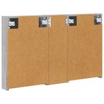 vidaXL Ensemble de Meubles de Salle de Bain 3 Pièces 100 x 10 5 x 60 5 cm