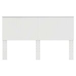 vidaXL Tête de lit Blanc Brillant 160 cm Bois d'ingénierie