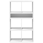 vidaXL Bibliothèque blanc 66x31x112 cm bois d'ingénierie