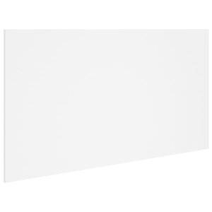 vidaXL Tête de lit Blanc 160x1 5x80 cm Bois d'ingénierie