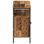 Meuble sous lavabo vidaXL Bois ancien 80x30x60 cm en bois reconstitué
