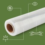 Pack And Move - Lot 2 Rouleaux Film Étirable - 300 M - Transparent - Film Déménagement Film Emballage Film Palette Film Protection