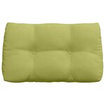 vidaXL Coussin de Dos Vert clair 80 x 24 x 50 cm tissu