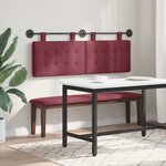 vidaXL Tête de lit suspendue Tissu