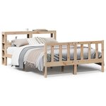 vidaXL Cadre de lit sans matelas 150x200 cm bois de pin massif