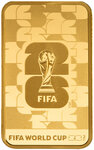 Monnaie FIFA WORLD CUP 26 5g Lingot Or Switzerland 2026 (PRÉCOMMANDE)