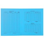 Paquet De 25 Dossiers De Procédure Carte Lustrée 25x32cm - Turquoise - X 5 - Exacompta