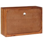 vidaXL Buffets & Commodes Marron 80 x 30 x 55 cm Bois d'acacia massif