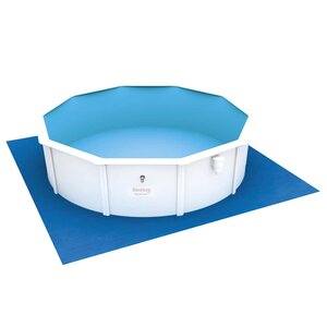 Bestway Tapis de sol pour piscine Flowclear 488x488 cm