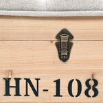 Banc banquette de rangement 110 cm bois de sapin massif 02_0010774