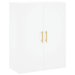 vidaXL Armoire murale blanc 69 5x34x90 cm