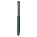 PARKER Sonnet Essentiel Stylo roller  Vert  Recharge noire pointe fine  Coffret cadeau