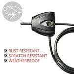 Câble antivol breveté ajustable de 30 cm à 1 8 m