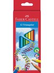 Etui de 12 Crayons de Couleur Triangulaires Assorti FABER-CASTELL