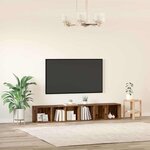 vidaXL Ensemble meuble TV Bois Ancien Bois d'ingénierie
