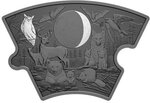 Pièce de monnaie en Argent 20 Dollar - 50 Dollars g 297 Millésime 2025 MOON PHASES