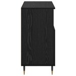 vidaXL Buffets 3 Pièces Chêne noir