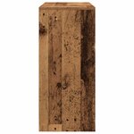 vidaXL Buffet avec tiroirs et portes vieux bois 70 5x34x74 5 cm