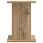 vidaXL Support de Plante 2 pièces Chêne artisanal 30 5 x 30 x 43 cm