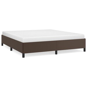 vidaXL Cadre de lit sans matelas marron 160x200 cm similicuir