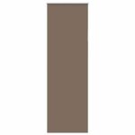 vidaXL Store enrouleur occultant café 65x230cm largeur du tissu 60 7cm