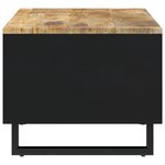 vidaXL Table basse 90x50x40 cm bois de manguier massif