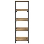 vidaXL Bibliothèque chêne artisanal 50x33x153 cm bois d'ingénierie