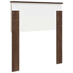 vidaXL Tête de lit Chêne brun 80 cm Bois d'ingénierie