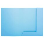 Paquet De 5 Chemises 2 Rabats Super 210 - 24x32cm - Couleurs Assorties - X 10 - Exacompta