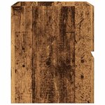 vidaXL Armoire d'évier vieux bois 90x38 5x45 cm bois d'ingénierie