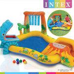 Intex Piscine gonflable Dinosaur Play Center 249x191x109 cm 57444NP