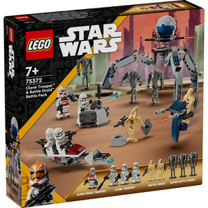 Pack de combat LEGO® Star Wars™ : Clone Troopers et Droïdes de combat - 75372