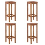 vidaXL Ensemble de bar de jardin 5 Pièces bois d'acacia solide