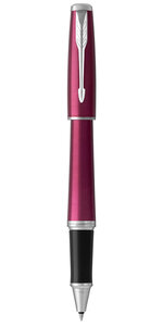 Parker URBAN  stylo roller, magenta éclatant, pointe fine, attributs chromés, recharge noire