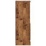 vidaXL Buffet haut vieux bois 36x35 5x103 5 cm bois d'ingénierie