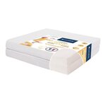 Matelas bébé pliant déhoussable en 2 parties 60 x 120 x 7 cm