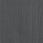vidaXL Bibliothèque à 5 niveaux Gris 80x30x175 cm Bois de pin