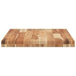 vidaXL Dessus de table rectangulaire 160x50x4 cm bois massif d'acacia