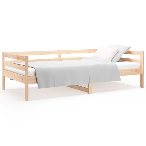 vidaXL Lit de jour sans matelas 80x200 cm bois de pin massif