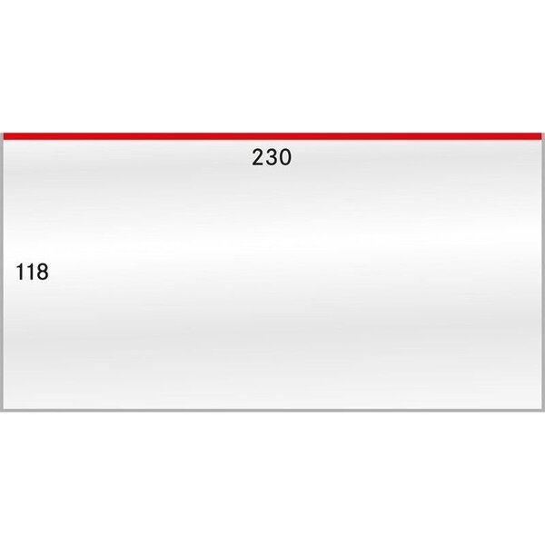 Gaines de protection 118 x 230 mm pour enveloppes format DIN C6 long.