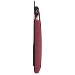 vidaXL Tête de lit suspendue Bordeaux Tissu
