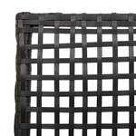 Chaises de jardin vidaXL 2 Pièces avec coussins Noir Poly Rattan
