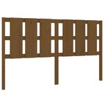 vidaXL Tête de lit Marron miel 165 5x4x100 cm Bois massif de pin