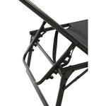 Travellife Chaise longue de camping Como gris mélangé